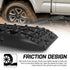 Recovery tracks / Sand tracks / Mud tracks / Off Road 4WD 4x4 Car 2 Pairs Gen 3.0 - Black