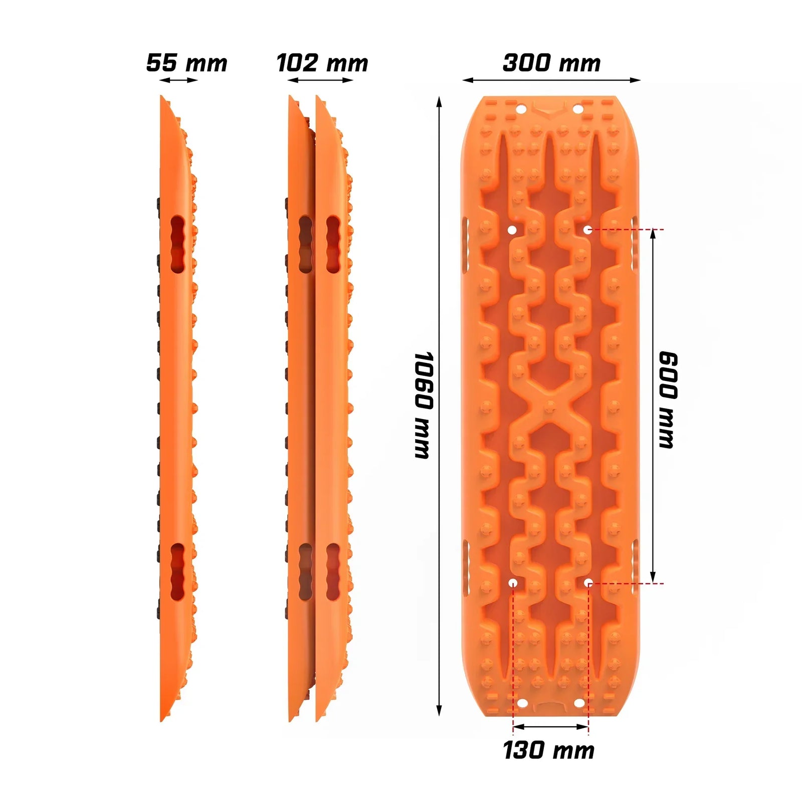Recovery tracks Sand 4x4 4WD Snow Mud Car Vehicles ATV 2pcs Gen 3.0