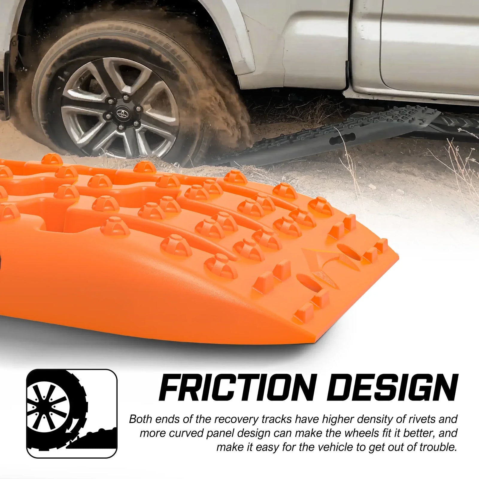 Recovery tracks Sand 4x4 4WD Snow Mud Car Vehicles ATV 2pcs Gen 3.0