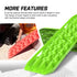 Recovery tracks Sand tracks 2pcs Sand / Snow / Mud 10T 4WD Gen 3.0 - Green