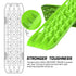 Recovery tracks Sand tracks 2pcs Sand / Snow / Mud 10T 4WD Gen 3.0 - Green