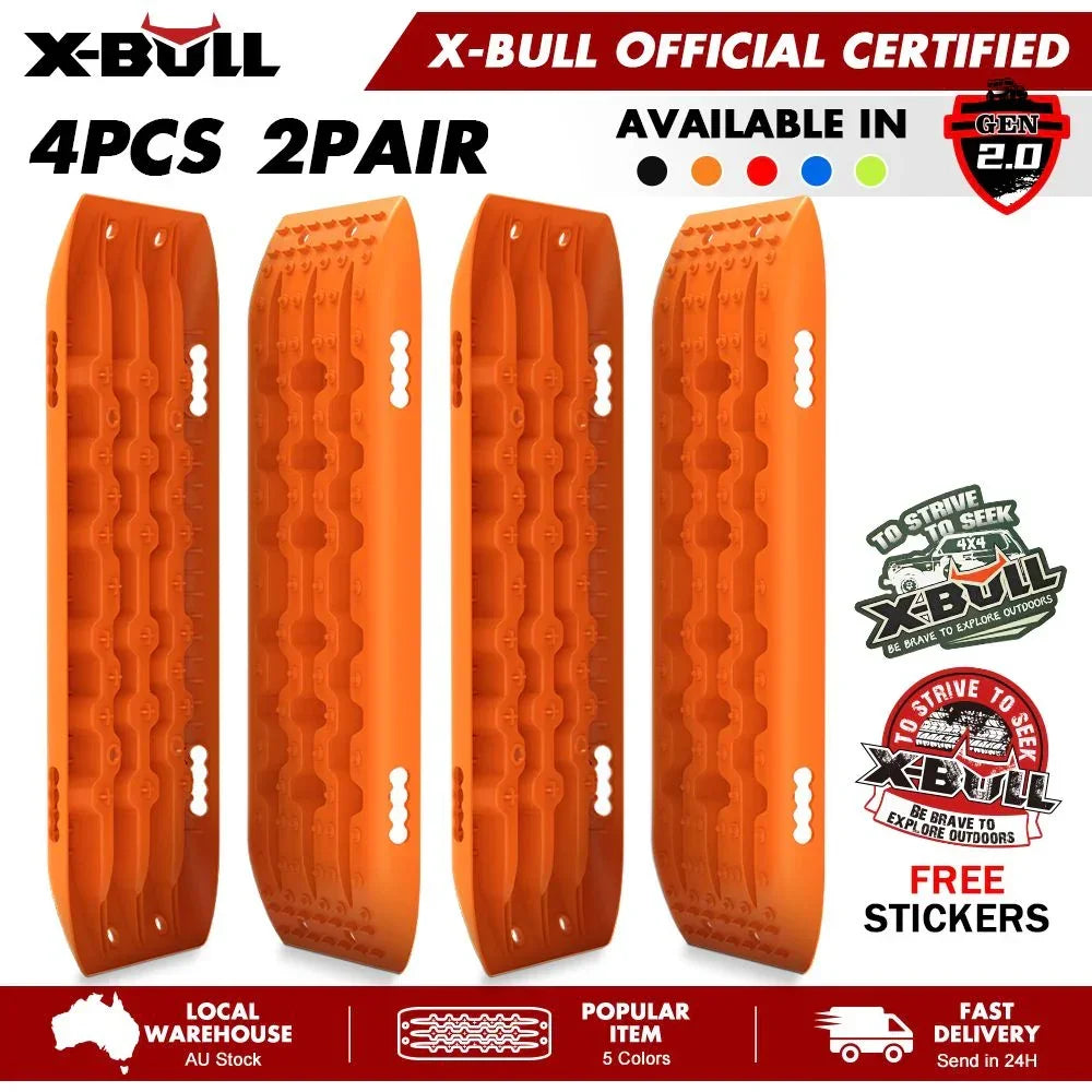 Recovery Tracks Sand Track Mud Snow 10T 2 Pairs 4PC 4WD 4X4 Gen 2.0