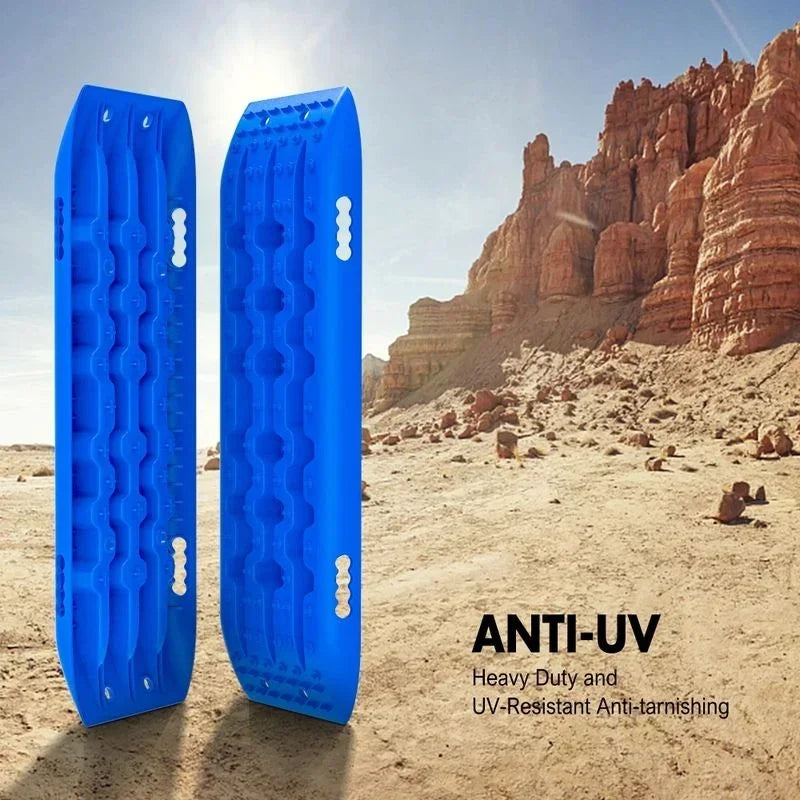 Recovery tracks Sand tracks 2 pairs Sand / Snow / Mud 10T 4WD Gen 2.0 - blue