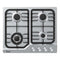 60cm Gas Cooktop – 4 Burners, Wok Burner, Cast Iron Supports