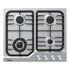 60cm Gas Cooktop – 4 Burners, Wok Burner, Cast Iron Supports