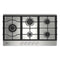 Gas Cooktop Stainless Steel 90cm
