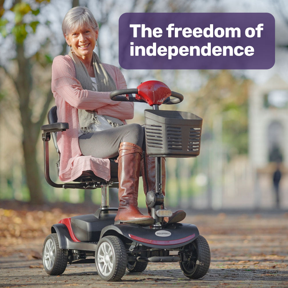 Mobility Scooter Electric Motorised Power Portable 4 Wheel Folding