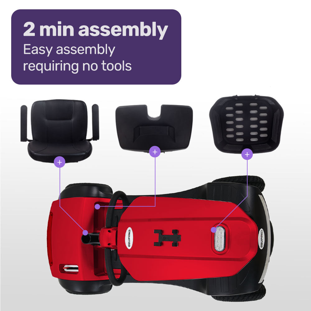 Mobility Scooter For Elderly Motorized Electric Older Adults 4 Riding