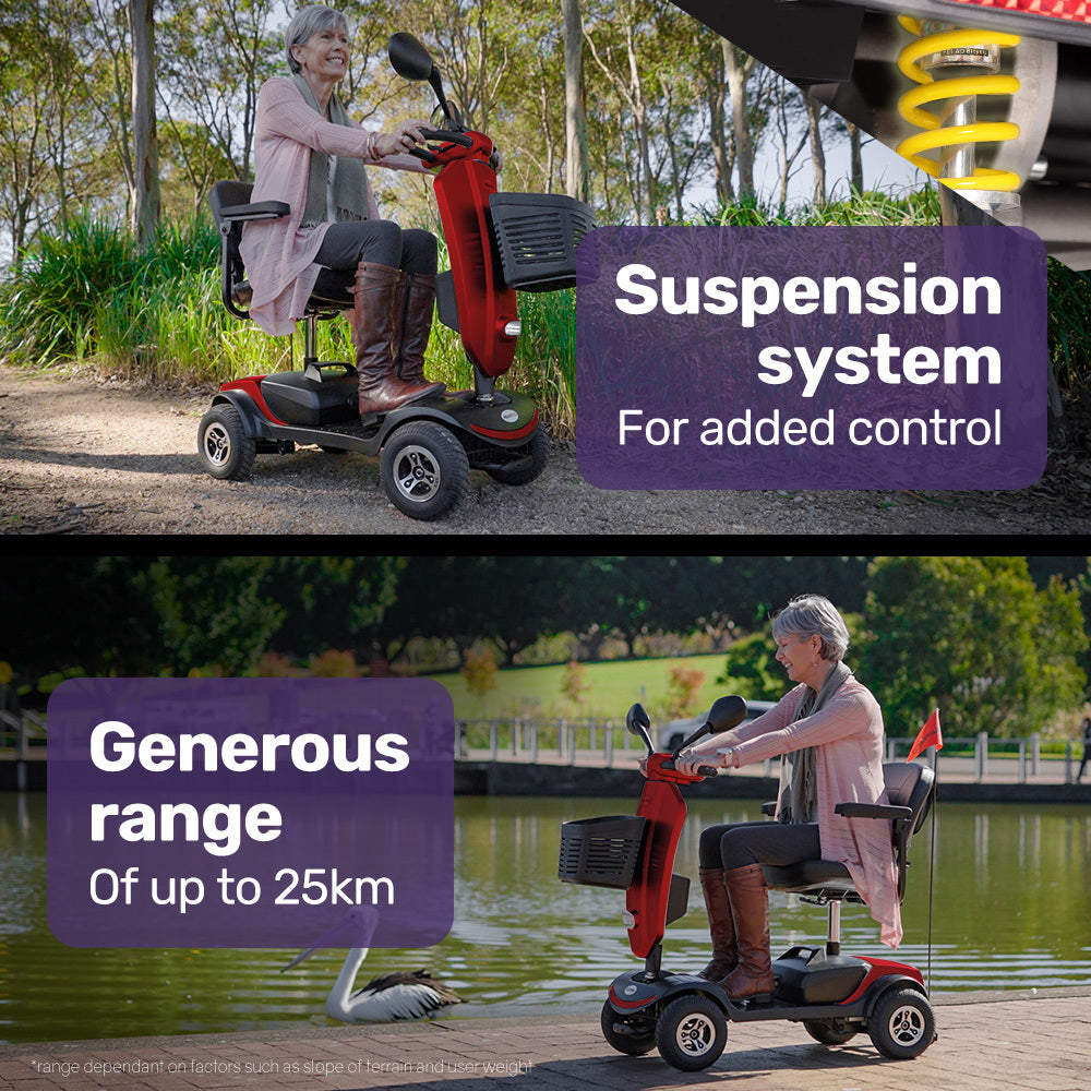 Mobility Scooter For Elderly Motorized Electric Older Adults 4 Riding