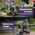 EQUIPMED Mobility Scooter Electric Motorized Ride On E-Scooter for Elderly Older Adult Handicap Aid