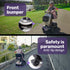 EQUIPMED Mobility Scooter Electric Motorized Ride On E-Scooter for Elderly Older Adult Handicap Aid