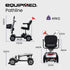 EQUIPMED Mobility Scooter Electric Motorized Ride On E-Scooter for Elderly Older Adult Handicap Aid
