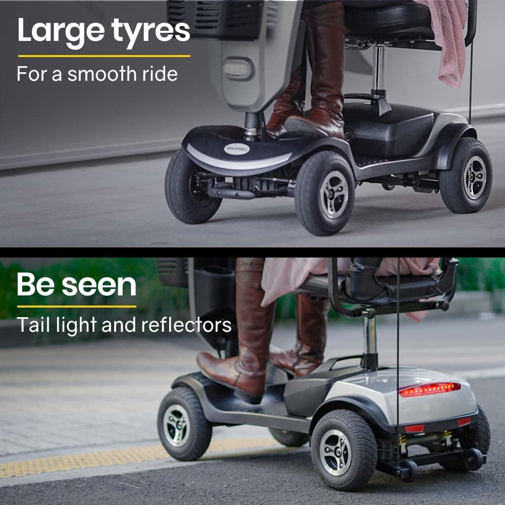 Mobility Scooter Electric Motorized Ride On E-Scooter for Elderly Older Adult Handicap Aid