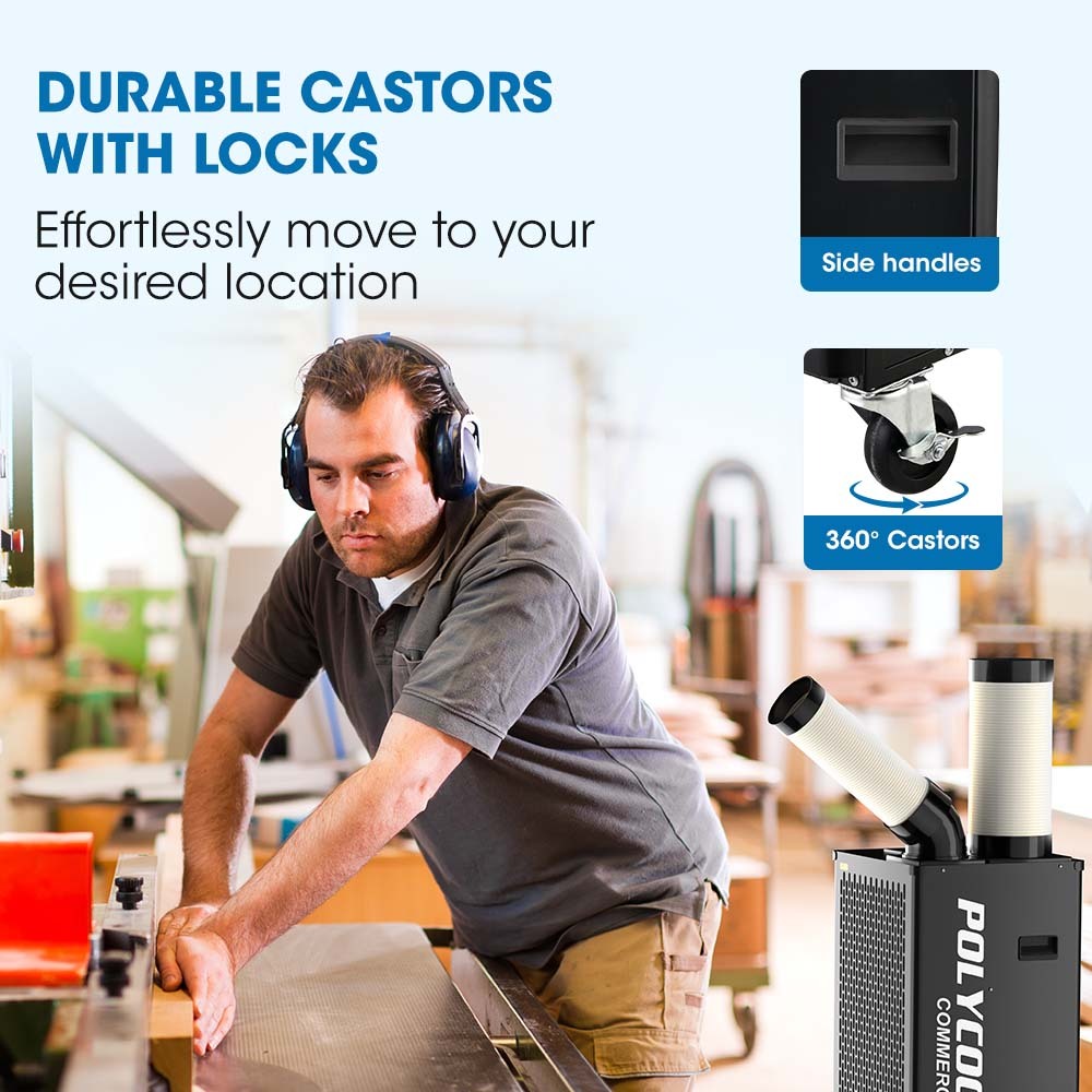 2.7kW Portable Industrial Spot Cooler