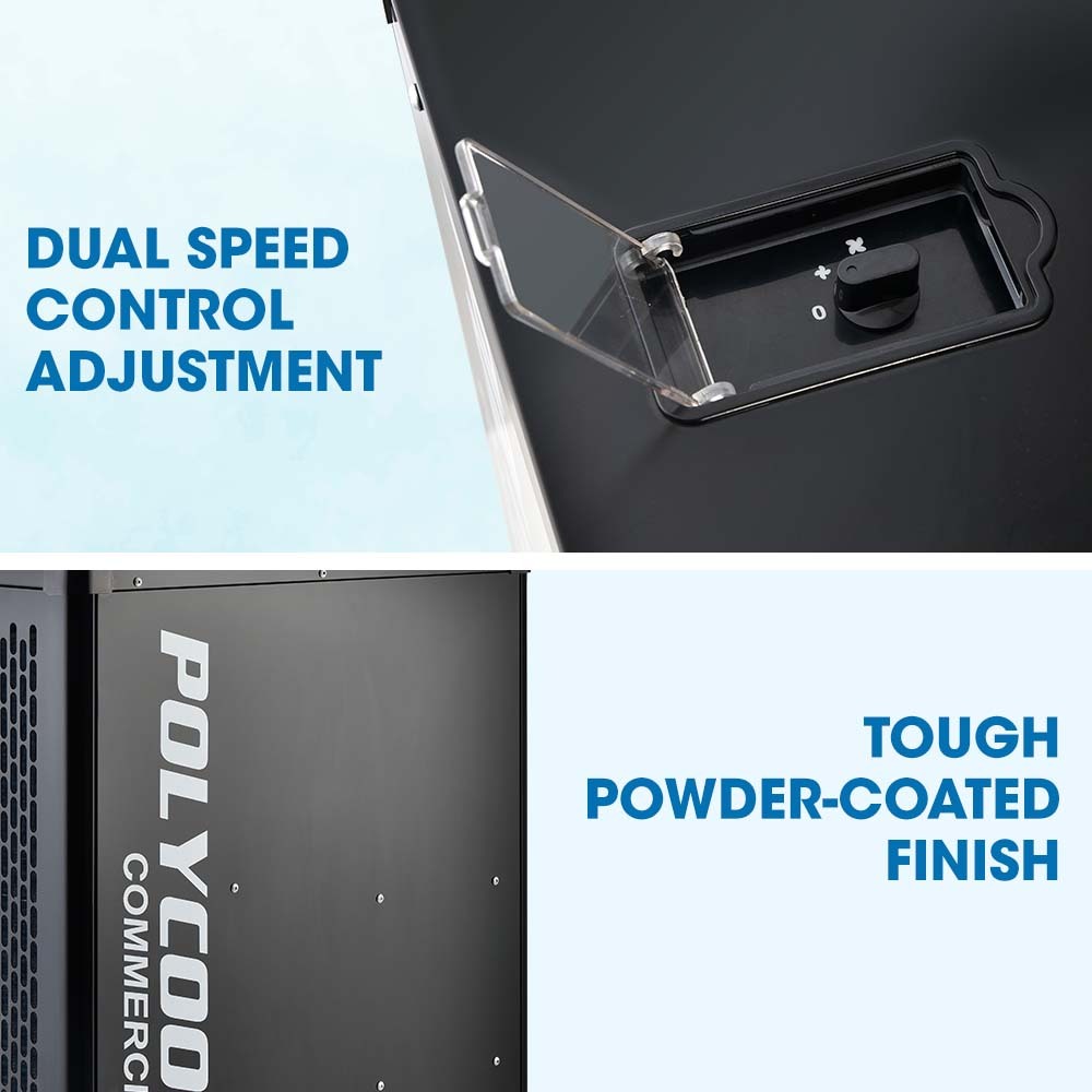 6.5kW Portable Industrial Spot Cooler, with Triple Cooling Ducts, 15A Plug