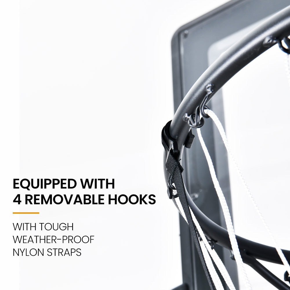 Basketball Return System, with 360 Degree Universal Attachment