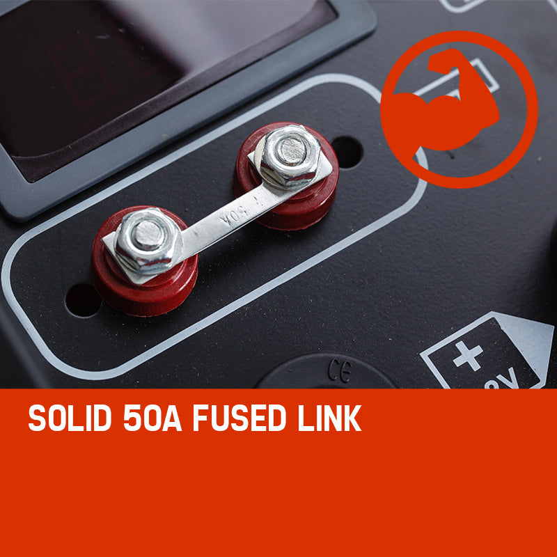 750 Amp Car Battery Charger, 12v/24v Jump Starter, for ATV Boat Truck Tractor, 15A Plug