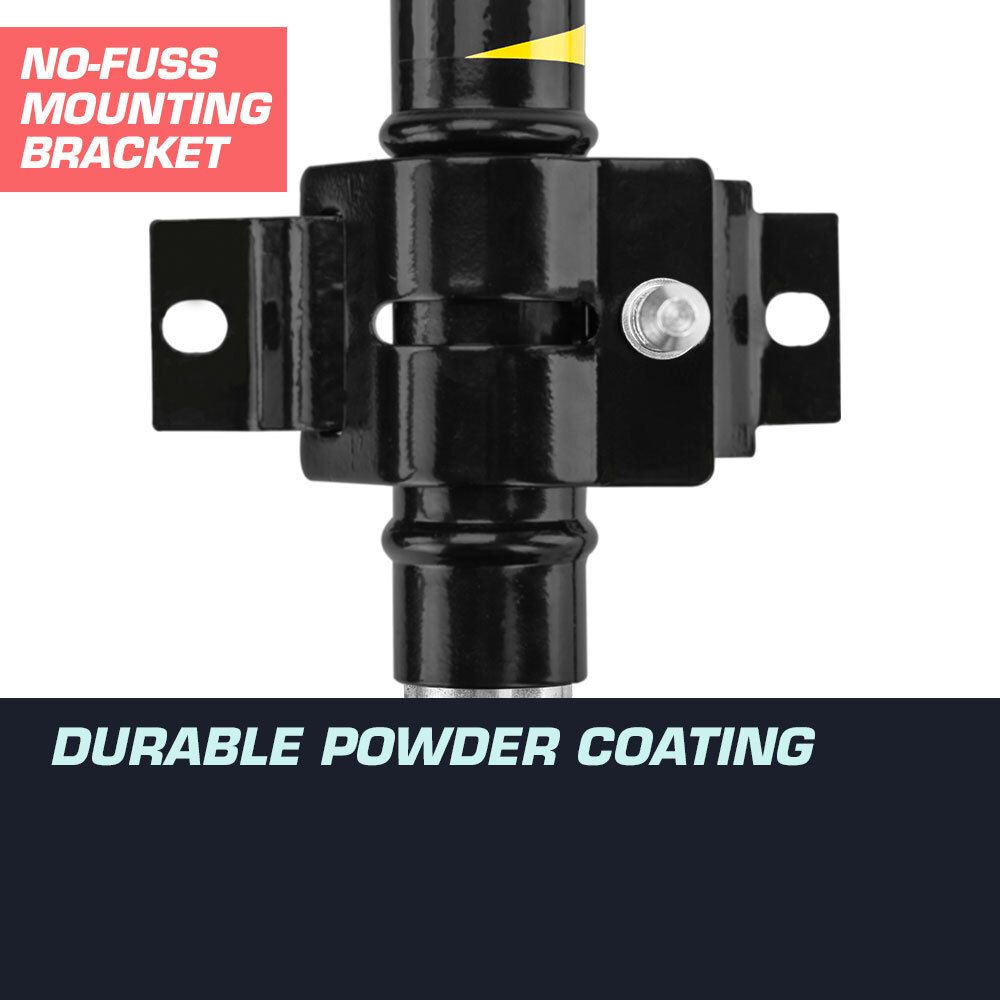 Heavy Duty 12V 350W Motorised Jockey Wheel, 2270kg Rated Electric Powered Mover for Caravan Trailer Boat