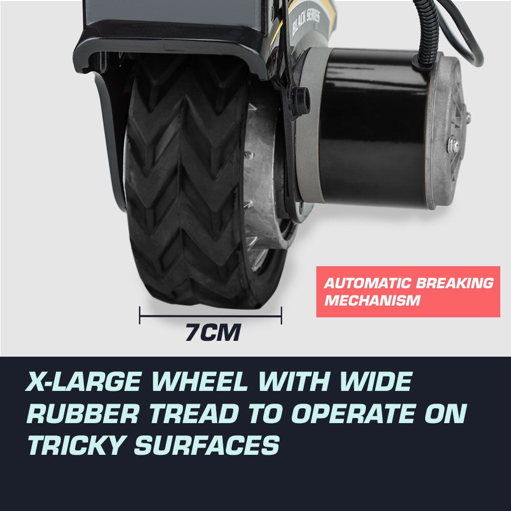 Heavy Duty 12V 350W Motorised Jockey Wheel, 2270kg Rated Electric Powered Mover for Caravan Trailer Boat