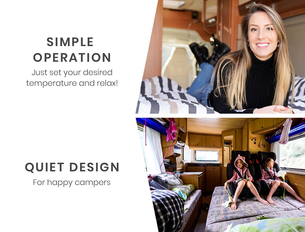 Diesel Heater 12V 5kW Caravan Tank Remote Camper Trailer Van Air Motorhome Parking RV