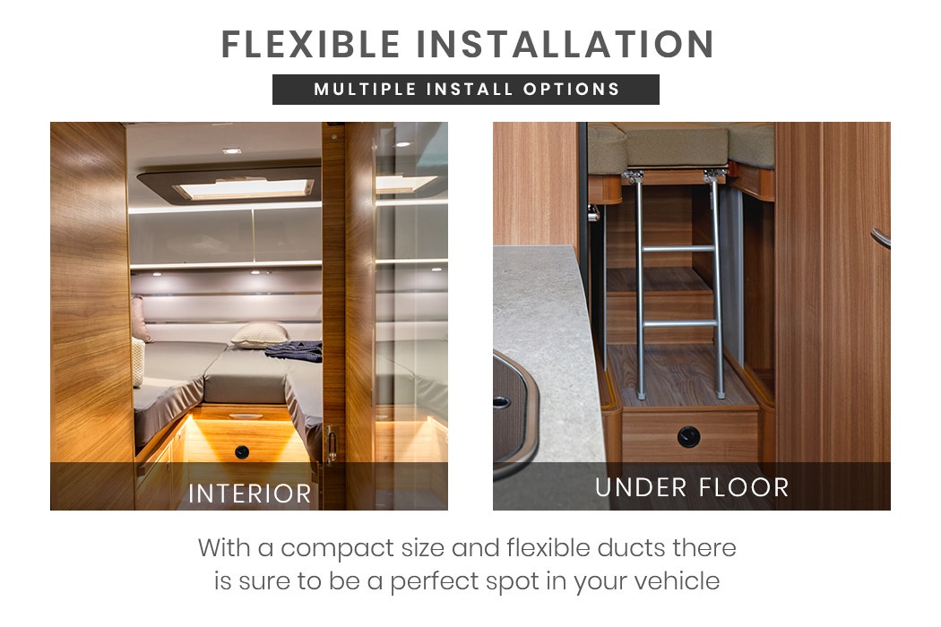 Diesel Heater 12V 5kW Caravan Tank Remote Camper Trailer Van Air Motorhome Parking RV