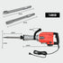 2300W Pro-Grade Electric Demolition Jackhammer, with 3 Bonus Chisels, Carry Case