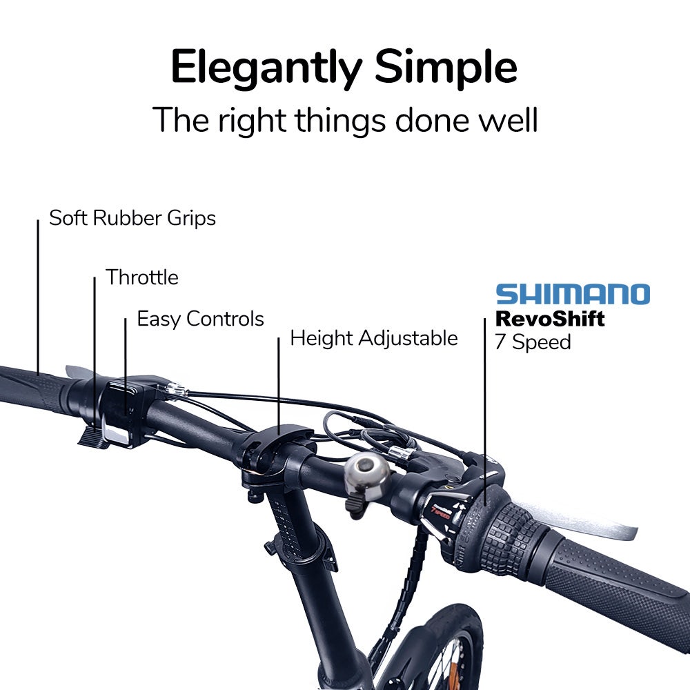 Shuttle 5 Electric Folding Bike, Gen II, 20