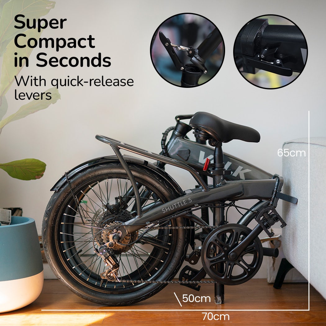 Shuttle 5 Electric Folding Bike, Gen II, 20