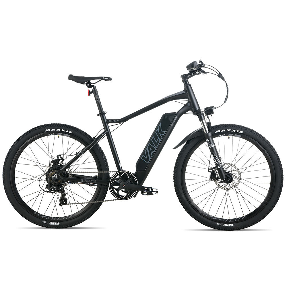 MX7 Electric Bike Medium frame Mountain ebike, Black