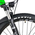 MX7 Electric Bike, Medium frame Mountain ebike, Black and Lime Green