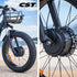 Electric Fat Tyre Tricycle, 500W, Throttle, Hydraulic Disc Brakes, Alloy Frame, Suspension, Black