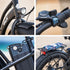 Electric Fat Tyre Cruiser Bike, Step-Through eBike with Throttle, Tektro Hydraulic Brakes, Matte Black