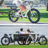 Electric Fat Tyre Cruiser Bike, Step-Through eBike with Throttle, Tektro Hydraulic Brakes, White
