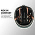 VALK Retro Bike Helmet, 56-61cm S, M, L Universal Dial Fit System, Graphite Blue