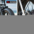 VALK Nomad Electric Fat Tyre Bike, 350W, 32km/hr, Throttle ebike, Disc Brakes, Step-Through Alloy, Shimano 7 spd, 20x4" Kenda Tyres, Suspension, White