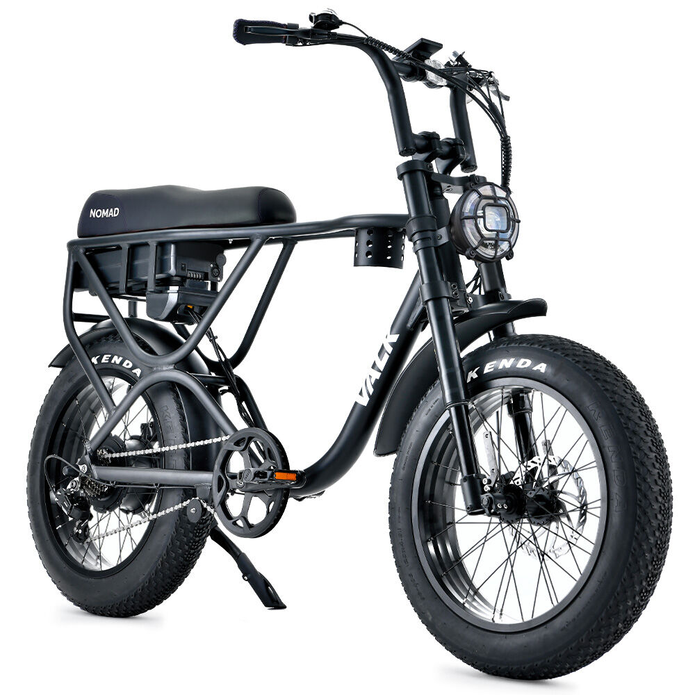 Nomad Electric Fat Tyre Bike, 500W, 45km/hr, Throttle ebike, Disc Brakes, Shimano 7 spd, 20x4