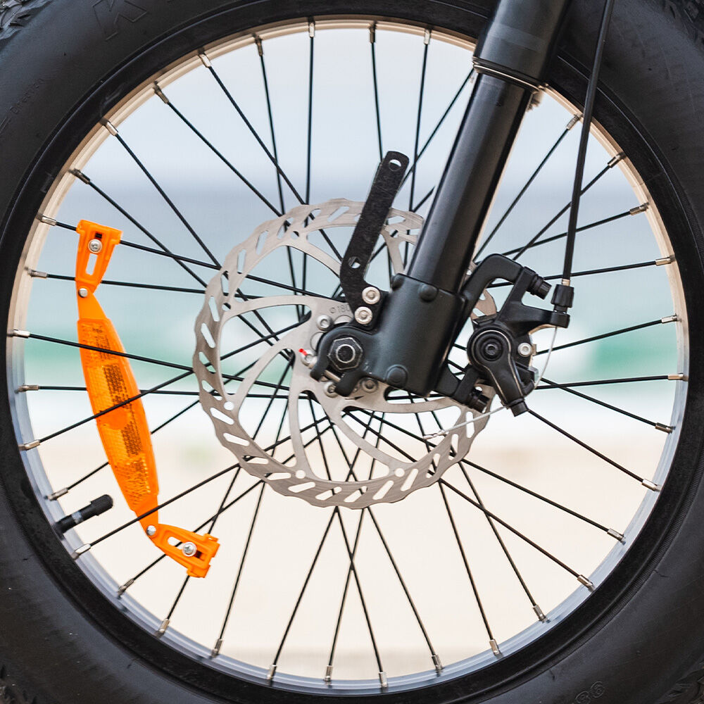 Nomad Electric Fat Tyre Bike, 500W, 45km/hr, Throttle ebike, Disc Brakes, Shimano 7 spd, 20x4