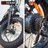 Nomad Electric Fat Tyre Bike, 500W, 45km/hr, Throttle ebike, 20x4" Kenda Tyres, Shimano 7 spd, Suspension, Black