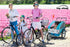 Kids Bike Trailer Child Bicycle Pram Stroller Children Jogger Blue