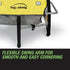 Kids Bike Trailer Bicycle Pram Stroller Children Jogger Yellow