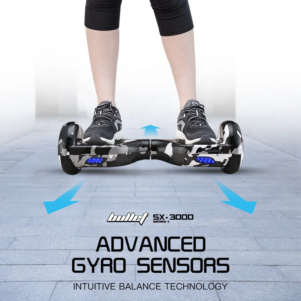 Gen III Hoverboard Scooter, Dual Copper Motors, UL Certified, AU Compliant, 6.5