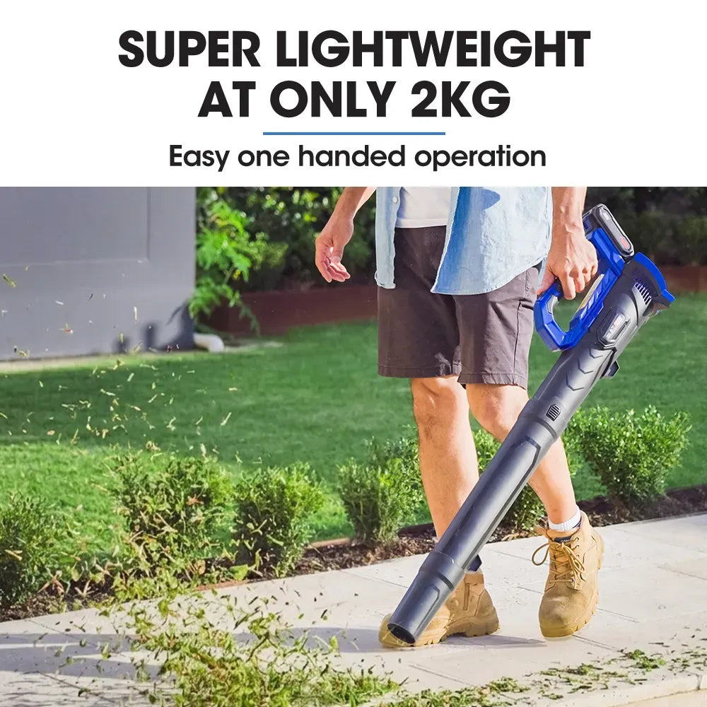 BW4 20V Cordless Electric Leaf Blower Kit, with Battery and Fast Charger