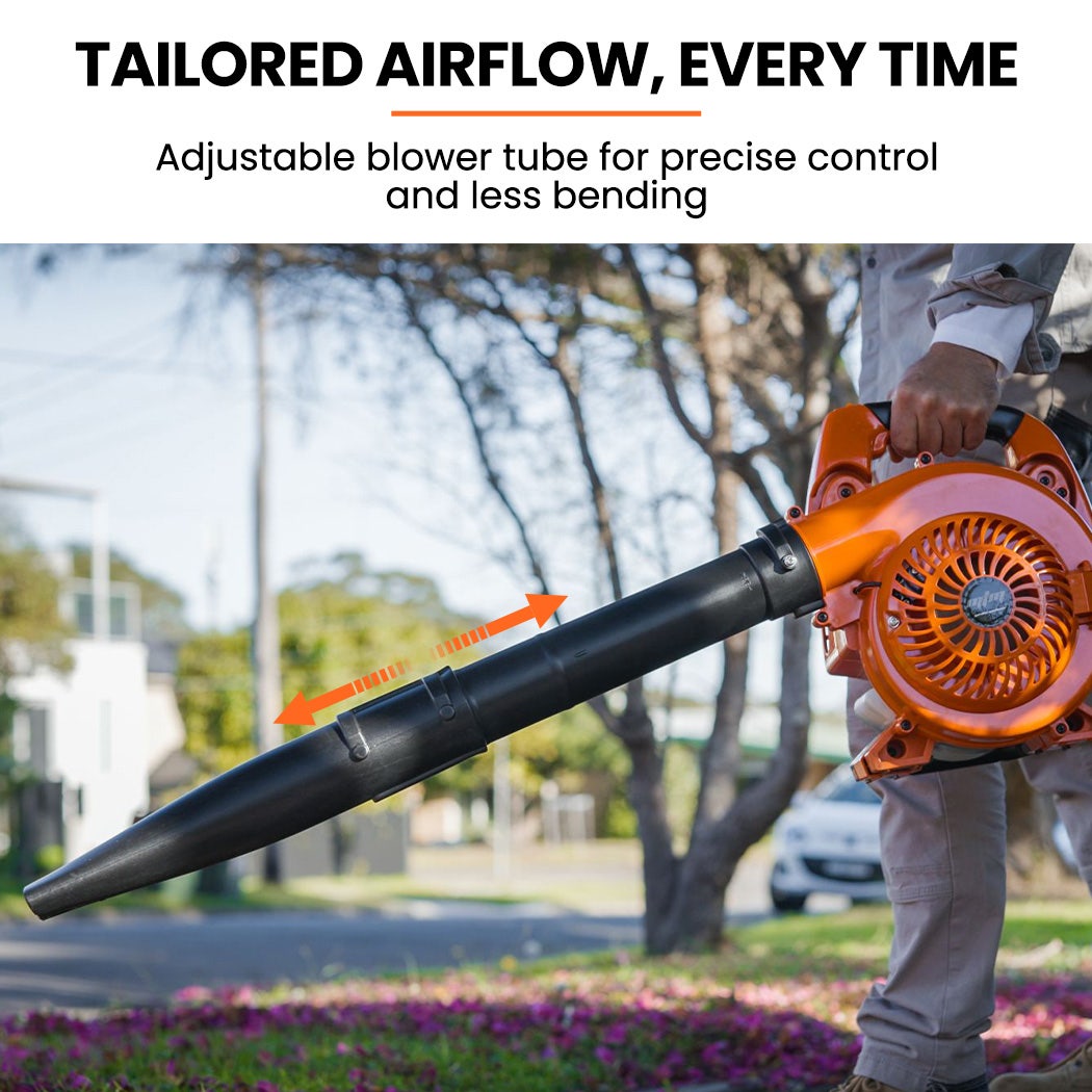 Petrol Leaf Blower 26CC 2-Stroke Petrol Hand Garden Yard Outdoor Two