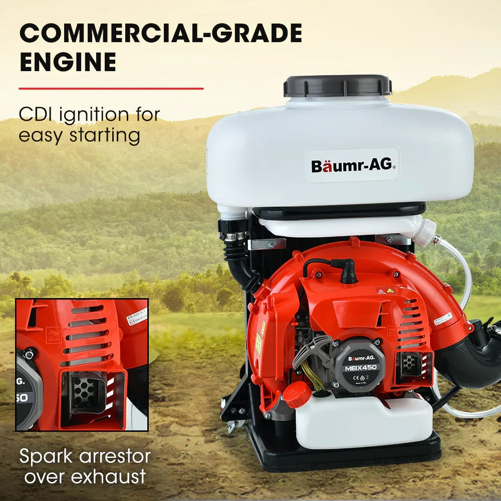 Backpack 2-Stroke Petrol Powered Chemical Sprayer Fogger Mister Blower