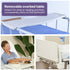 4 Function Medical Bed, w/ Mattress & Over Bed Table, Easy Manual Adjustable Back and Leg Incline, IV Pole