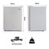 GECKO 70L Portable Fridge Freezer for Car Camping Caravans Fridges Refrigerator Cooler 12V/24V/240V