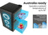 95L Portable Upright Fridge, 12V/24V for Motorhome, Caravan, Black