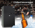 95L Portable Upright Fridge, 12V/24V for Motorhome, Caravan, Black