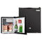 GECKO 57L Portable Camping Bar Fridge with Freezer 12V/24V, Black