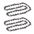 2 x 12  Chainsaw Chain 12in Bar Spare Part Replacement Suits Pole Saws